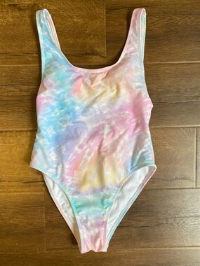 Xhilaration Tie-Dye One-Piece Swimsuit